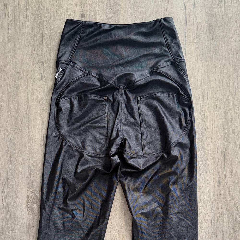 Bona Fide Shiny Black leggings